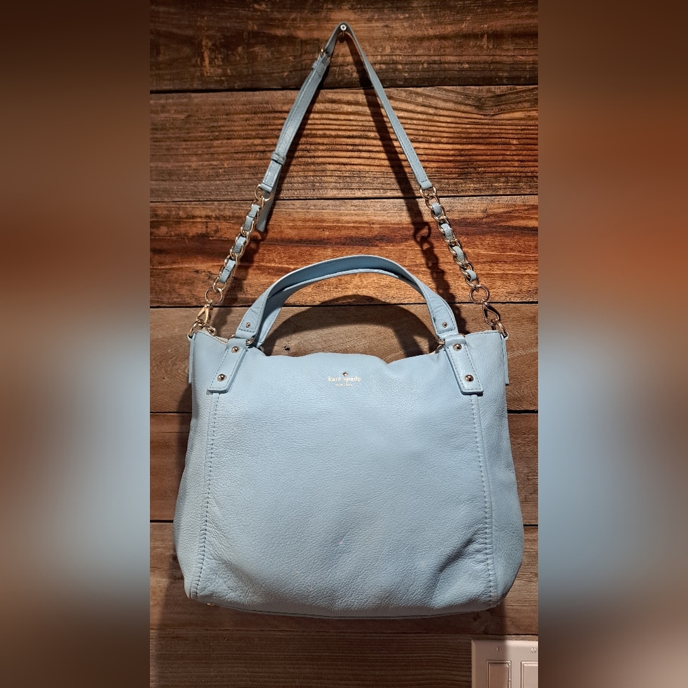💙😍Kate Spade New York Cobble Hill Kori Purse In Celeste Blue